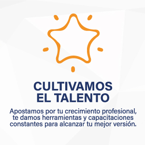 Trabaja con nosotros Cultivamos el talento