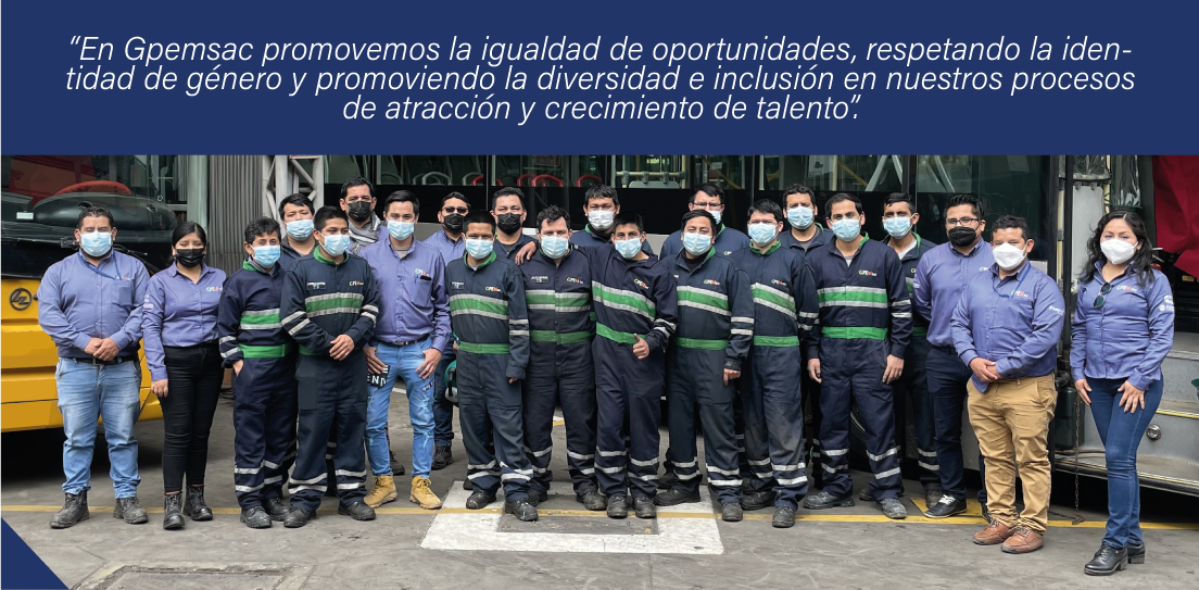 Trabaja con nosotros Promovemos la igualdad de oportunidades